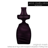 .miss chelsea. Dash Dress Plum CLEARANCE