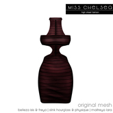 .miss chelsea. Dash Dress Ruby CLEARANCE