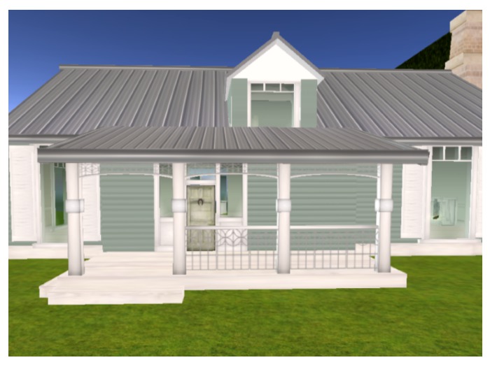 M.D Loft green cottage