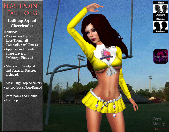 Lollipop Cheerleader 3.0 - Yellow