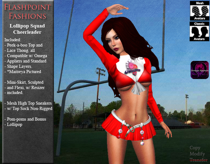 Lollipop Cheerleader 3.0 - Red