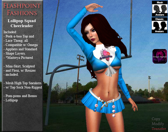 Lollipop Cheerleader 3.0 - Powder Blue
