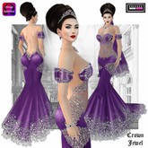 ::DBL:: Crown Jewel Gown ~ Amethyst T