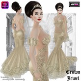::DBL:: Crown Jewel Gown ~ Gold w/ Omega Applier