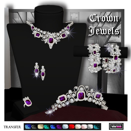 ::DBL:: Crown Jewels Set ~ Silver