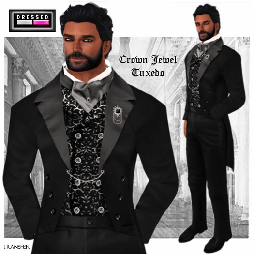 ::DBL:: Crown Jewel Tuxedo ~ Obsidian