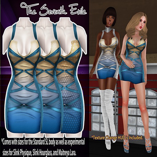 T7E: Strapped Dress - Clearly There