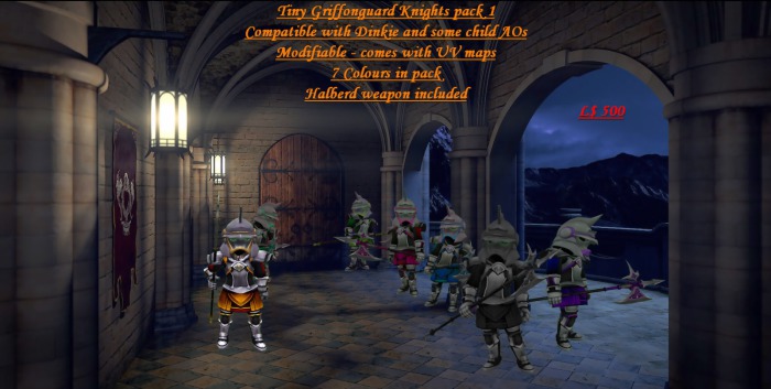 Tiny Griffonknights pack 1