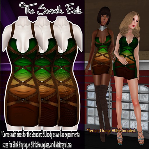 T7E: Strapped Dress - Naturelike