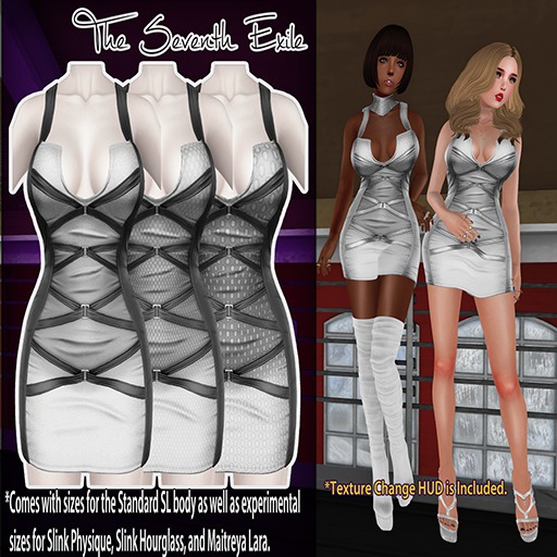 T7E: Strapped Dress - Lights