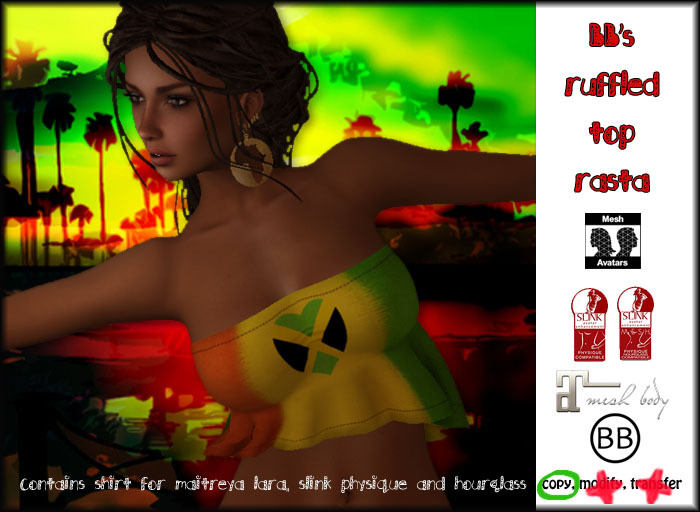 ***BB's RUFFLED SHIRT RASTA***MP