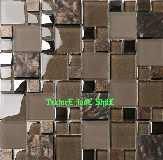 Texture Wall 3D geometric glass
