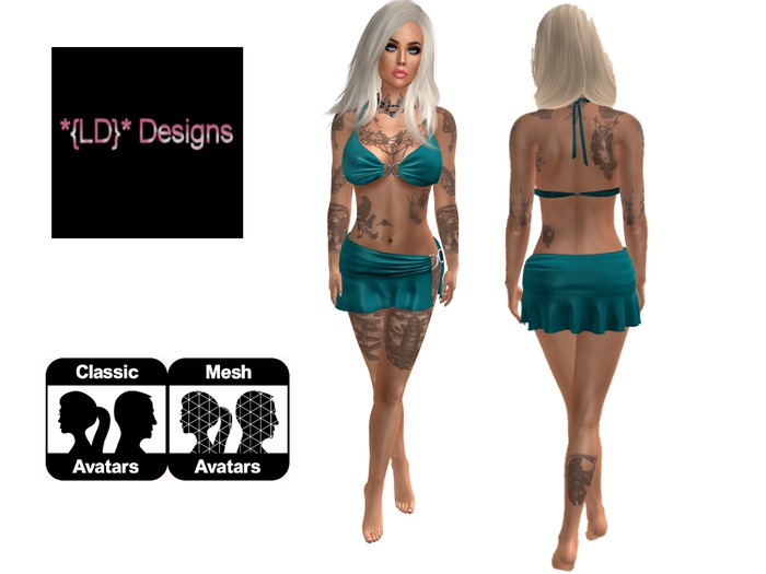 *{LD}* Lissy Outfit - Teal