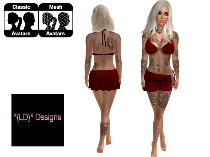 *{LD}* Lissy Outfit - Red