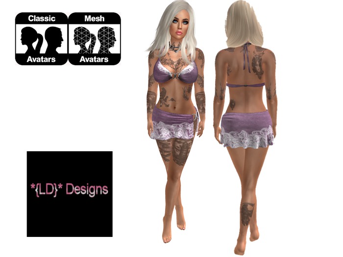 *{LD}* Lissy Outfit - Pink