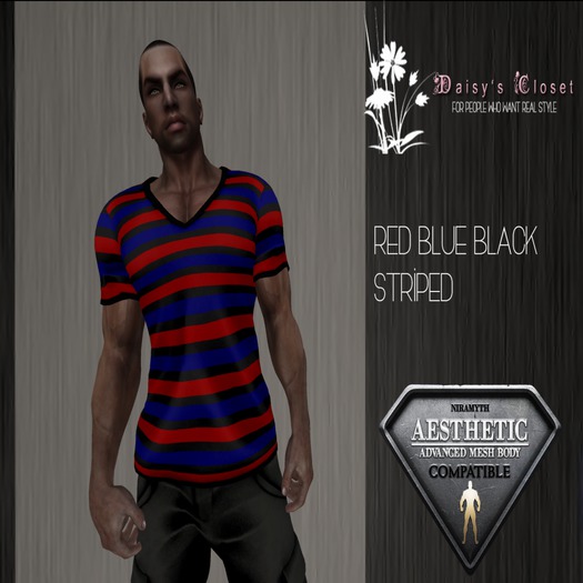 *DC - (Add Me) Red Blue Black VNect Shirt HUD Box*