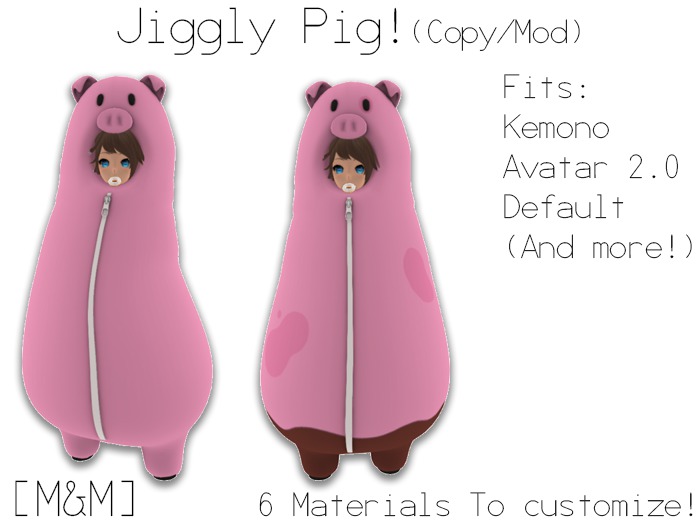 [M&M] Jiggly Pig!