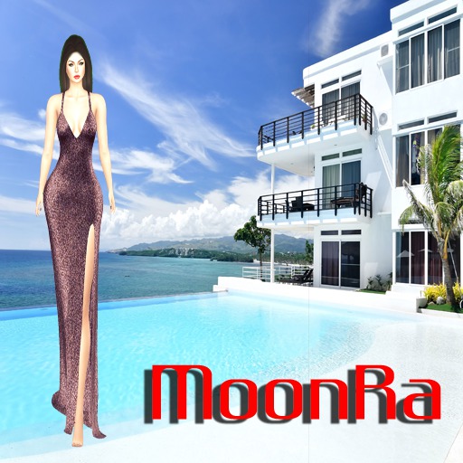 Moon® Fatma Gown Dress Soft Rose