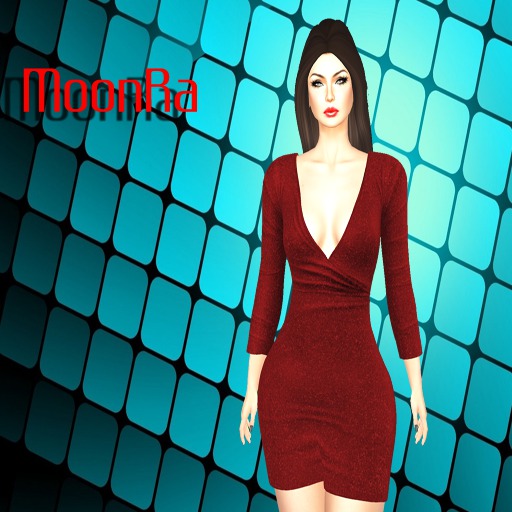Moon® Lady Mini Dress Red