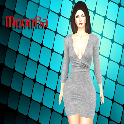 MoonRa Lady Mini Dress White