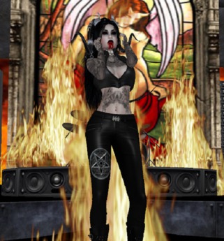 Second Life Marketplace - Satanic Panic Pants 1