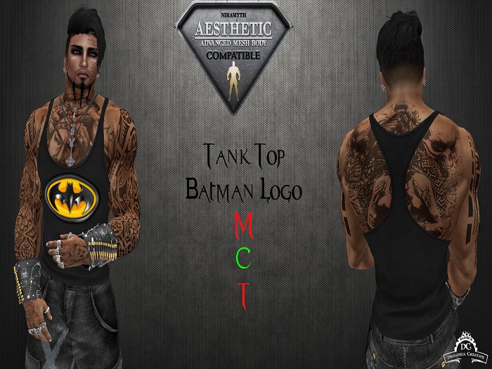 *DC* AESTHETIC  Tank Top - Batman Logo