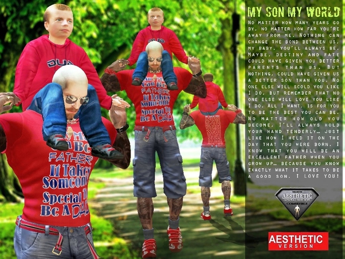 CA AESTHETIC DAD SON OUTFIT