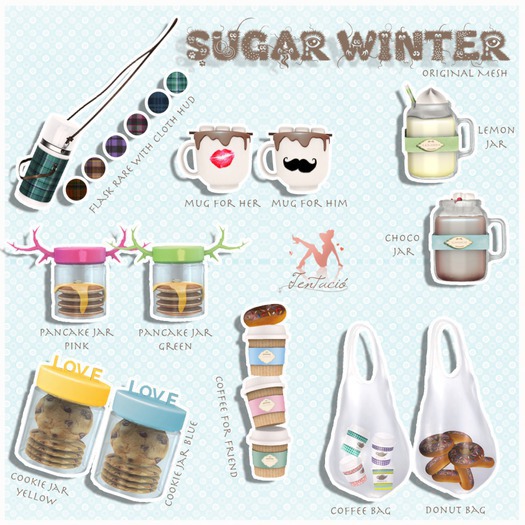 *Tentacio* Sugar winter Flask RARE
