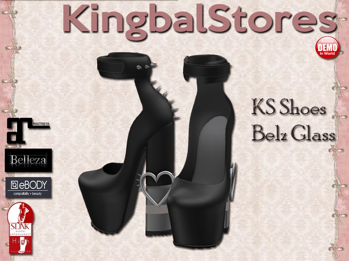 150 KS SHOES BELZ GLASS