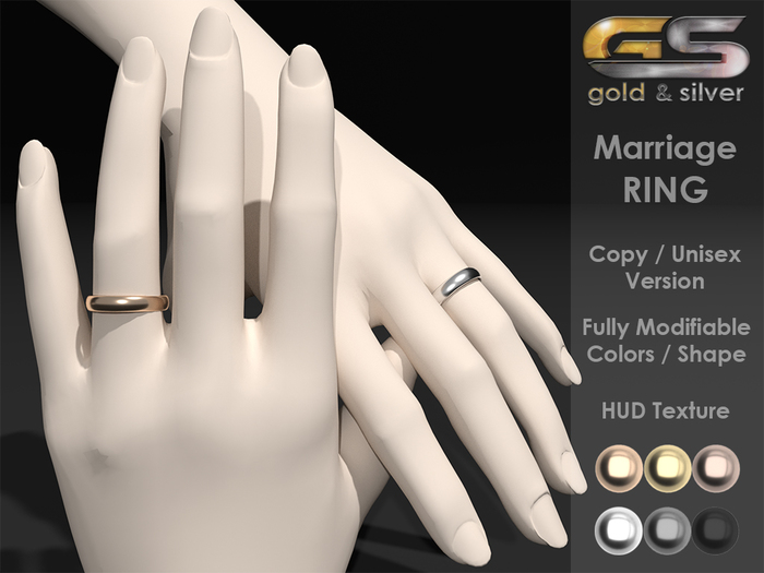 ~Gold & Silver~ Marriage RING [copy]