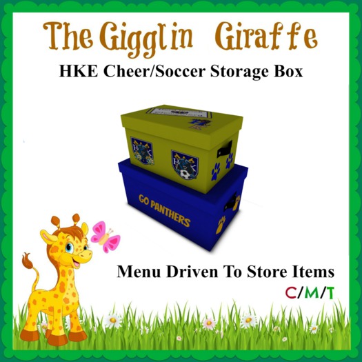HKE Cheer/Soccer Storage Box 