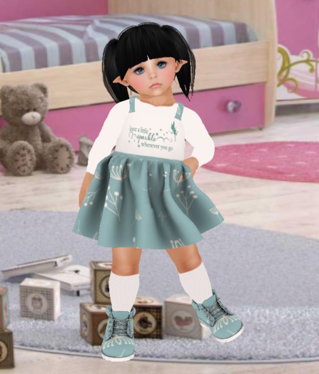 MT MINT SPARKLE OUTFIT B&K