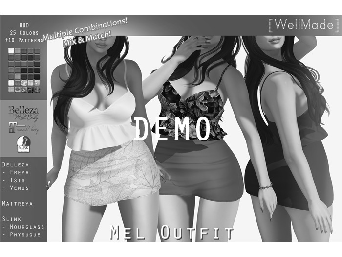 [WellMade] Mel Outfit DEMO