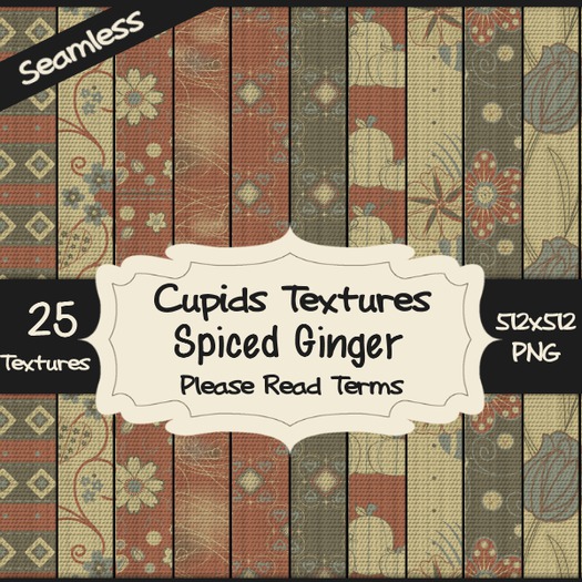 *Cupids Textures * 25 SPICED GINGER