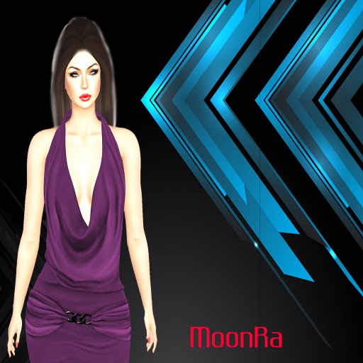 MoonRa Arun Mini Dress Purple