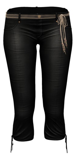 *Just BECAUSE* Jen Capris - Black - Maitreya,Belleza,Slink