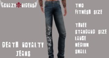 CrazY RIderS Death Royalty Jeans Slim