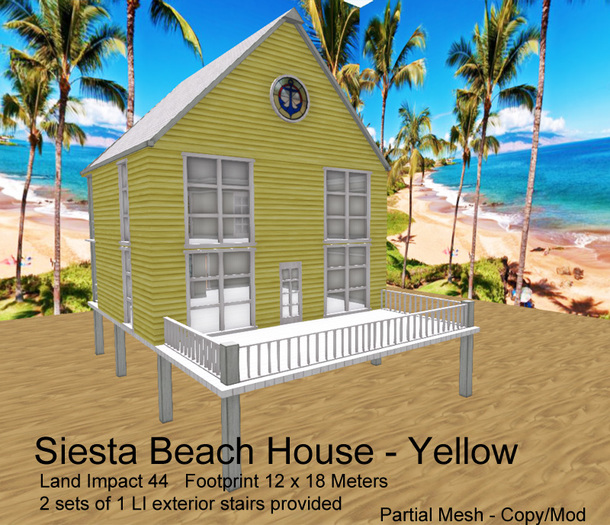 Siesta Beach House - Yellow