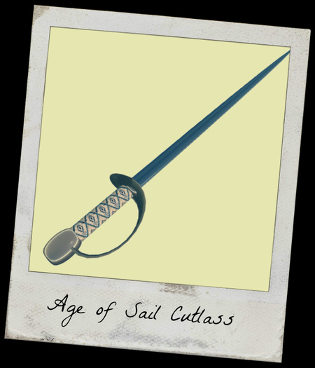 Cutlass : Blade , Sheath and Belt