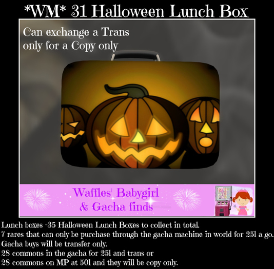 *WM* 31 HalloweenLunch box