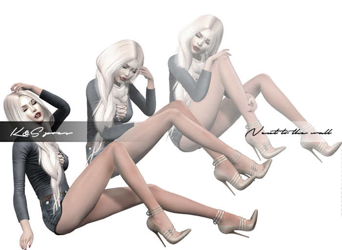 <K&S> ~Next to the wall~ poses 3