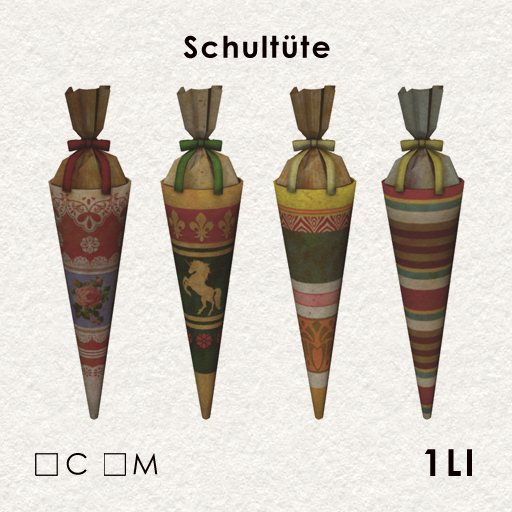 School Paper Cone (Schultüte) 