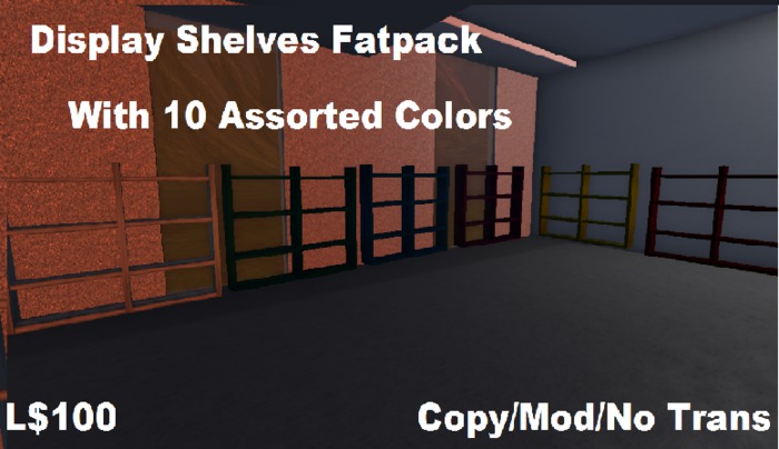 Display Shelves Fatpack