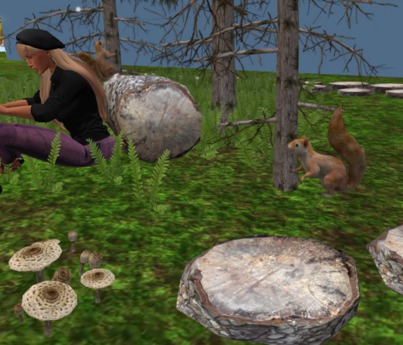 Second Life Scenes Second Life Marketplace - Forest Scene 2016-1 All together
