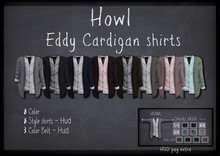 Howl - Eddy Cardigan (Shirts / belt HUD) Wear
