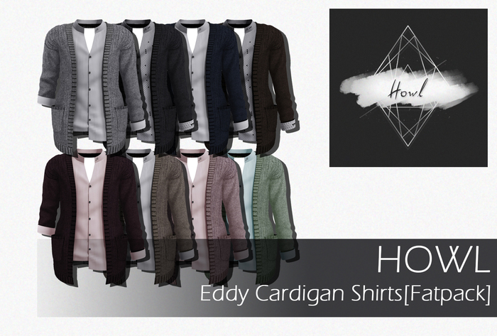 Howl - Eddy Cardigan [FATPACK] Wear