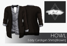 Howl - Eddy Cardigan [Brown] Wear