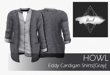 Howl - Eddy Cardigan [Gray] Wear