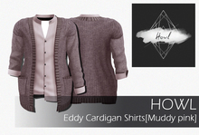 Howl - Eddy Cardigan [Muddy pink] Wear