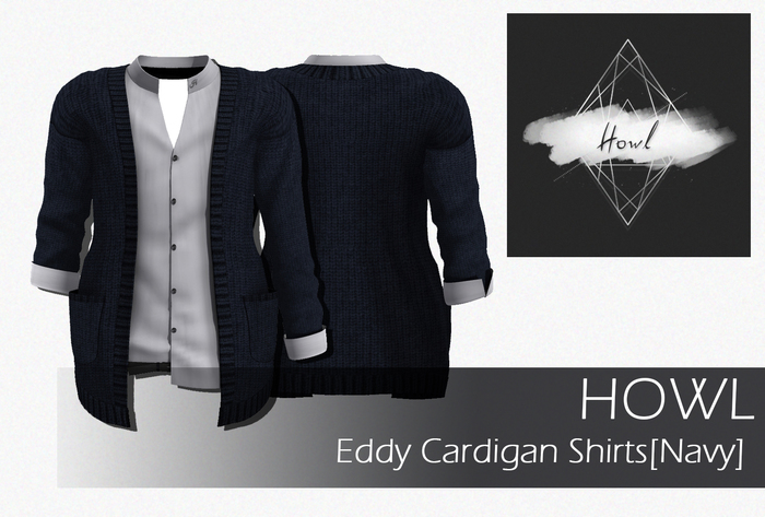 Howl - Eddy Cardigan [Navy] Wear